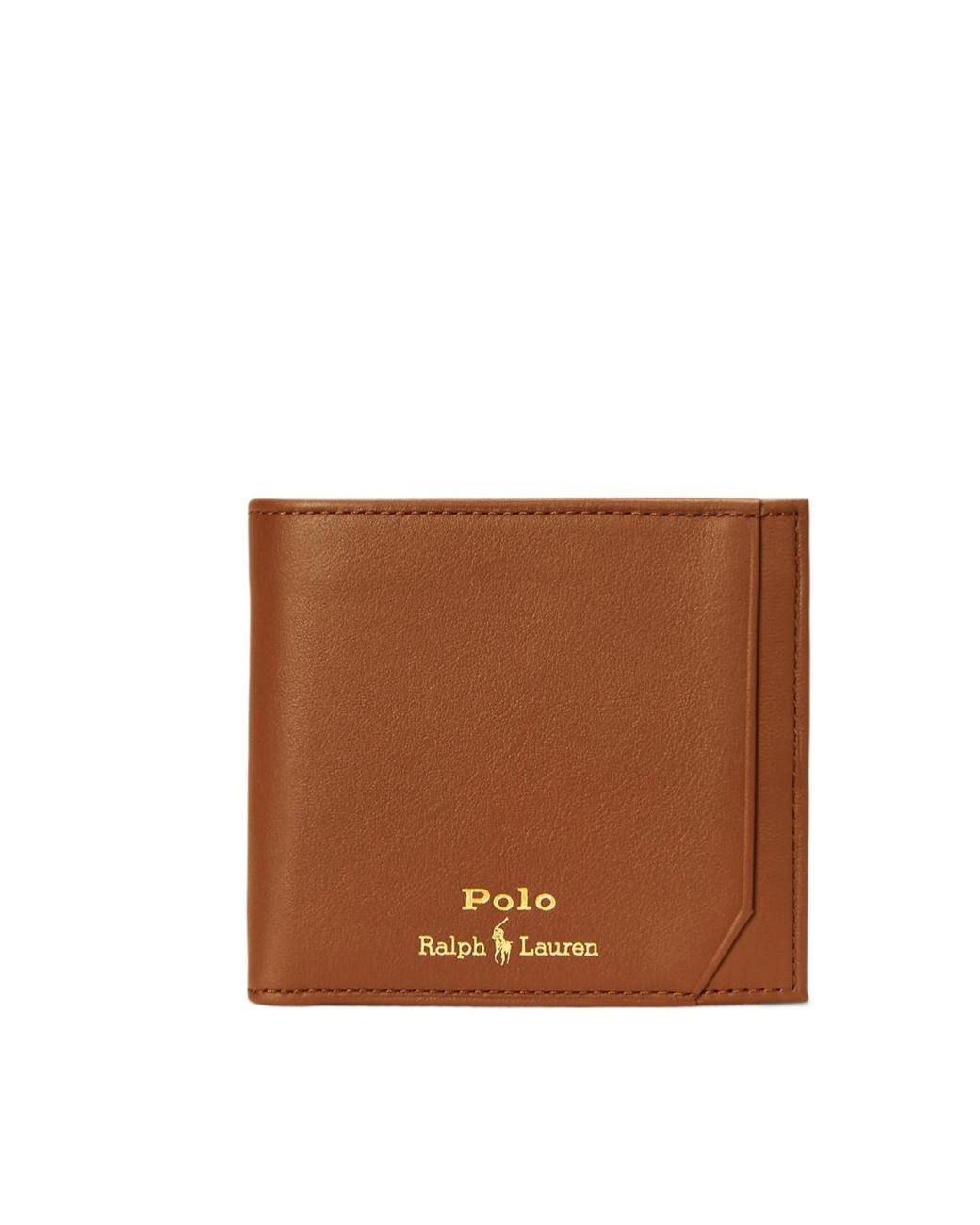 Polo Ralph Lauren Brown Medium Leather Wallet for men