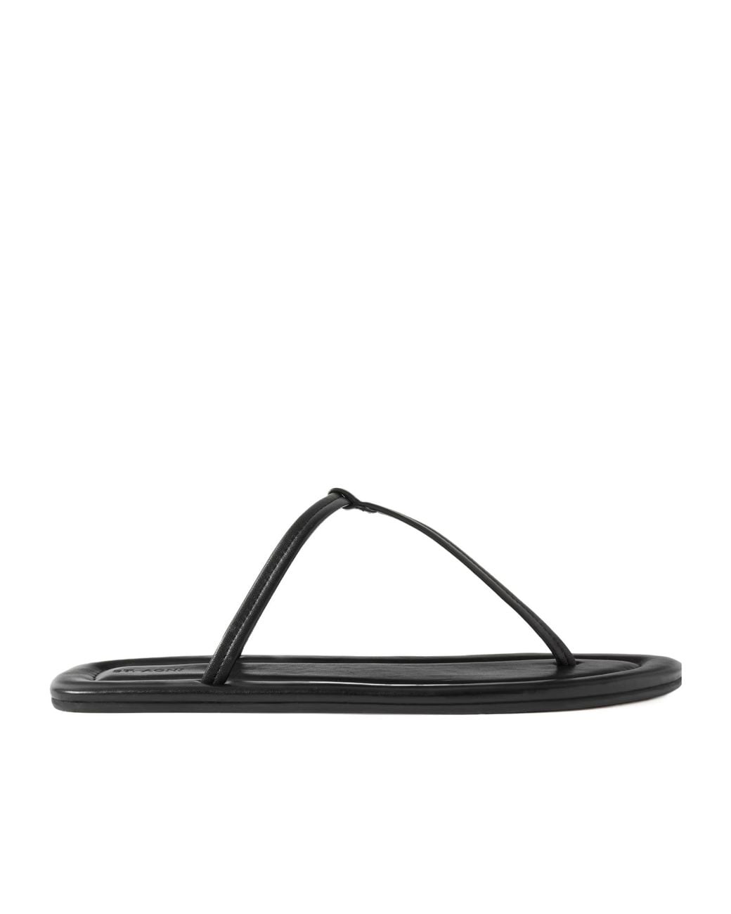 St. Agni Brown T-Shirt Leather Slippers