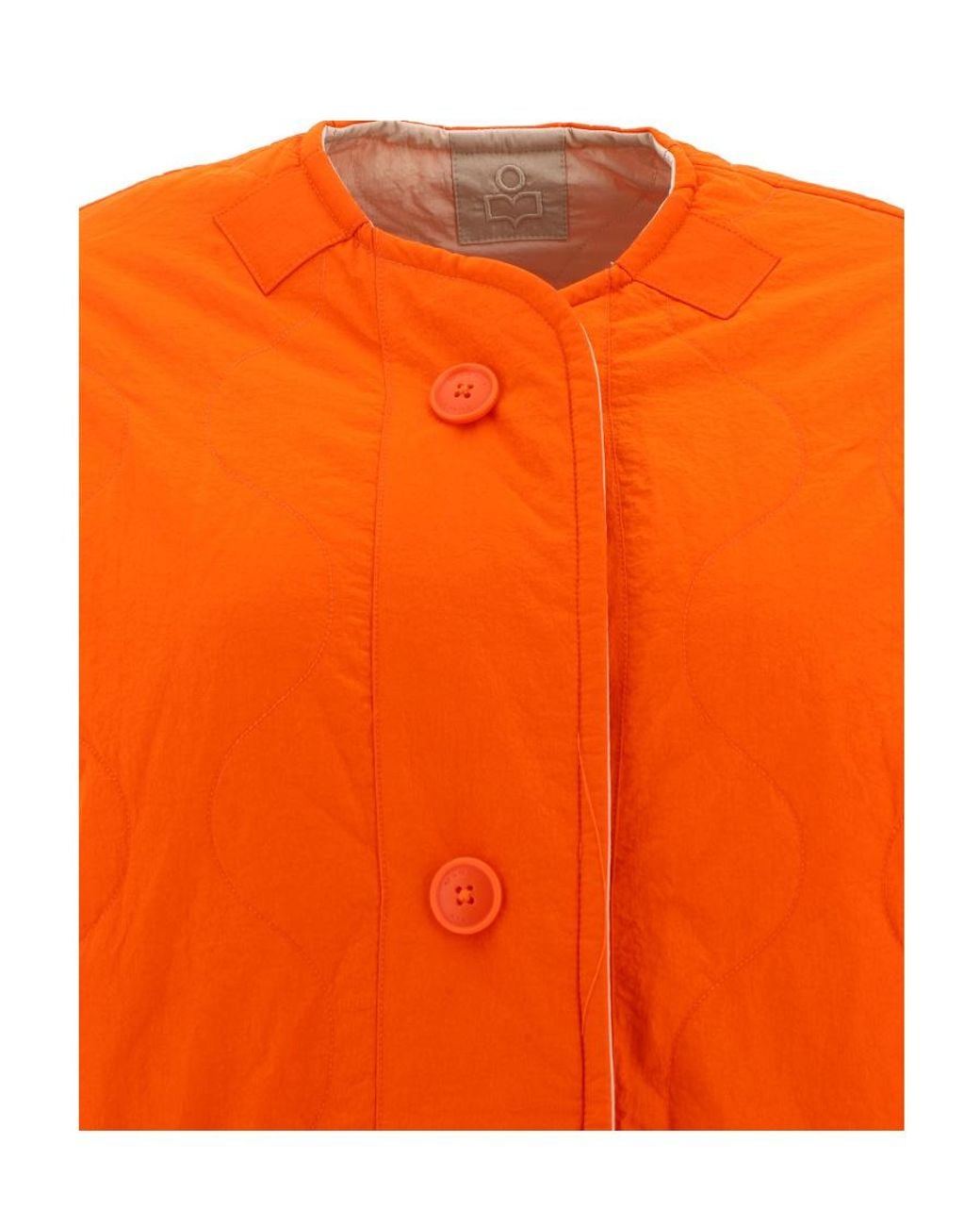 Isabel Marant Natural Isabel Marant Étoile Buttoned Reversible Quilted Jacket