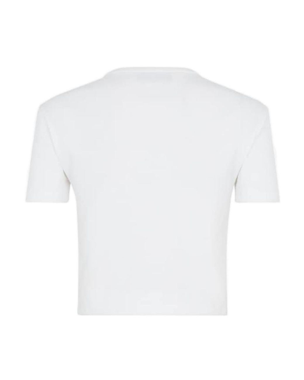 Fendi White Tops With Logo