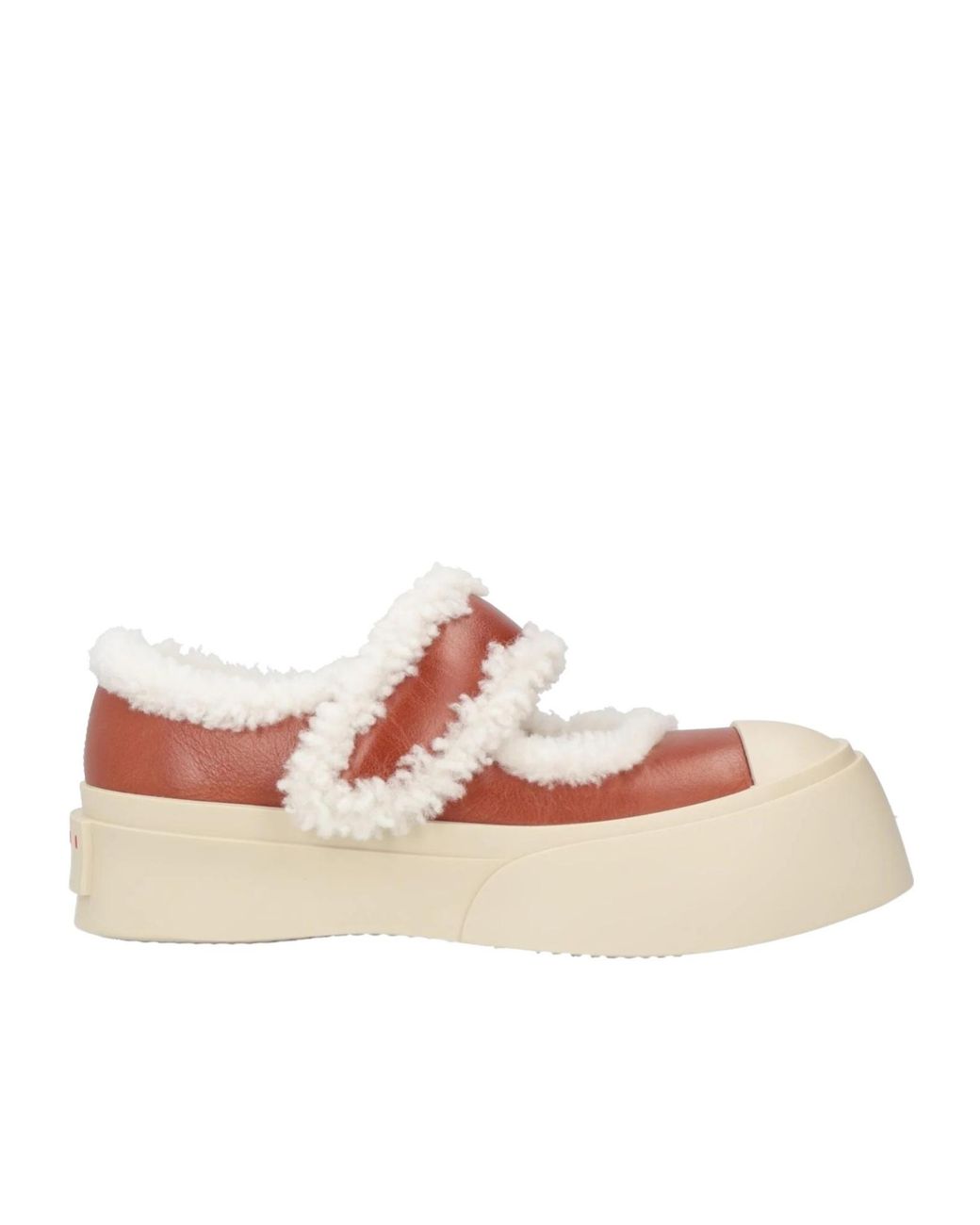 Marni Pink Two Tone Mary Janes