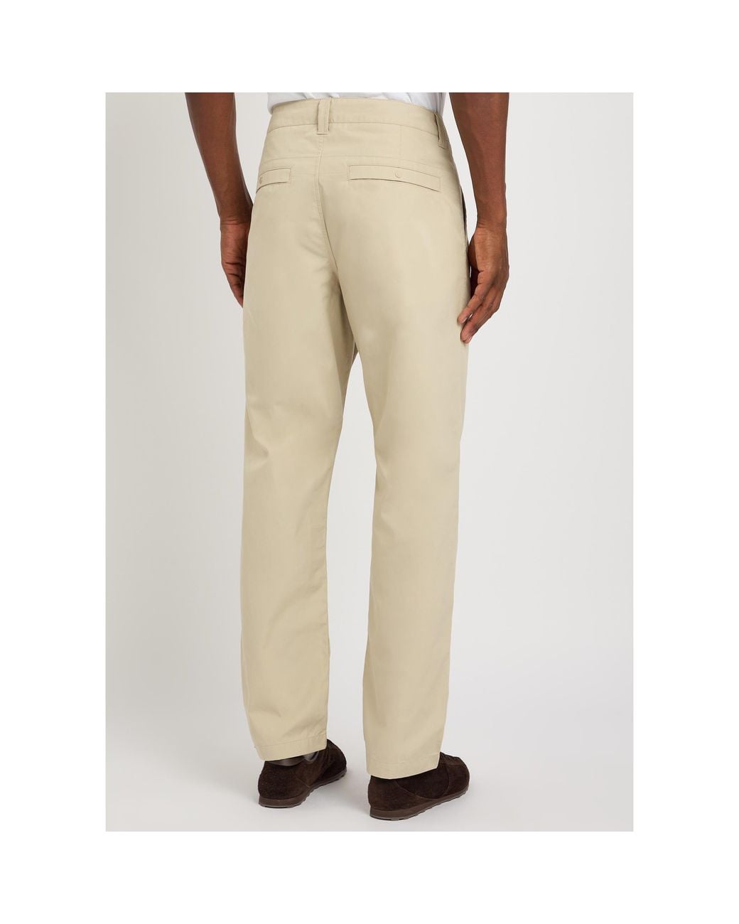 Stone Island Natural Straight-Leg Workwear Trousers for men