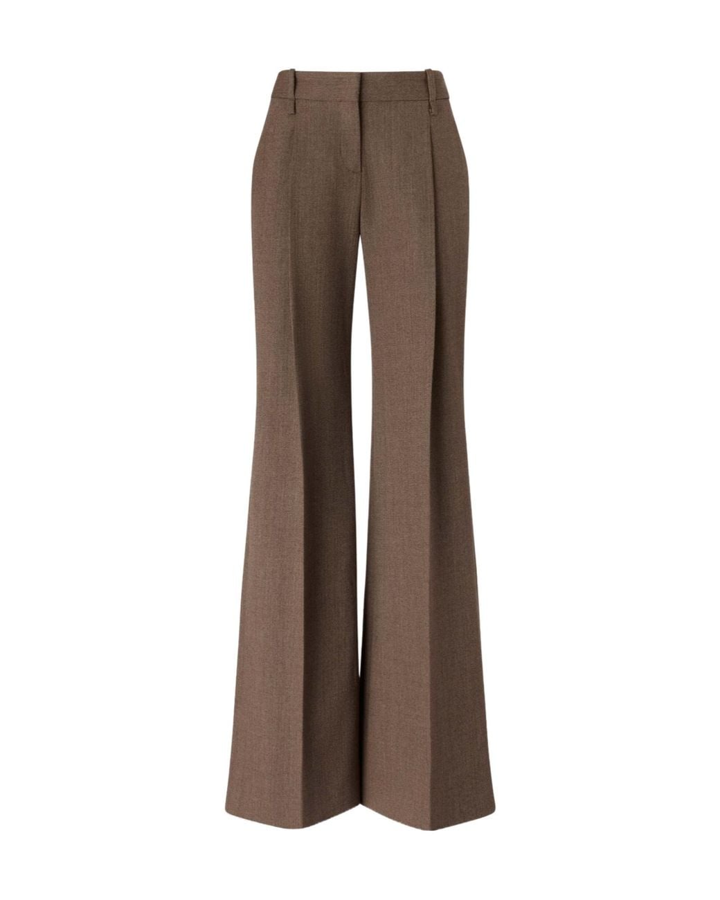 Ermanno Scervino Brown Palazzo Trousers