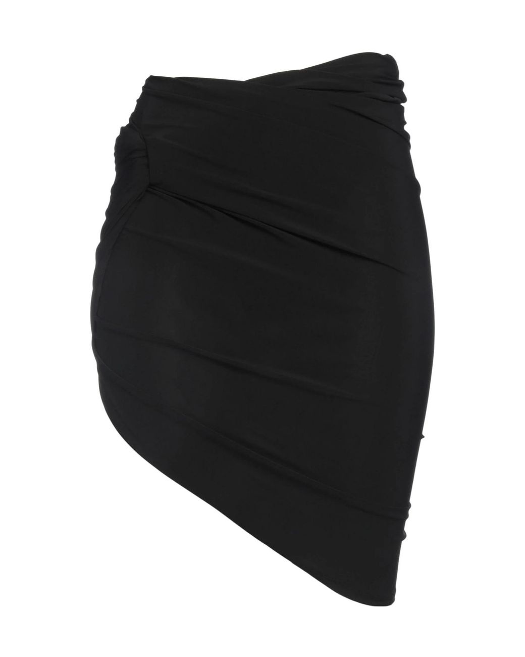 Jacquemus Black Asymmetrical Skirt