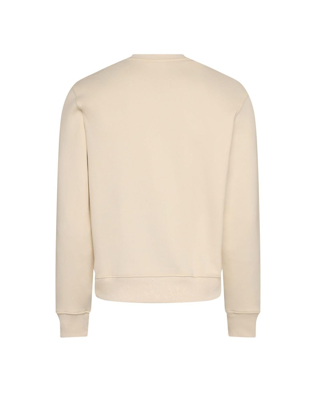 Lacoste White Crewneck Sweatshirt