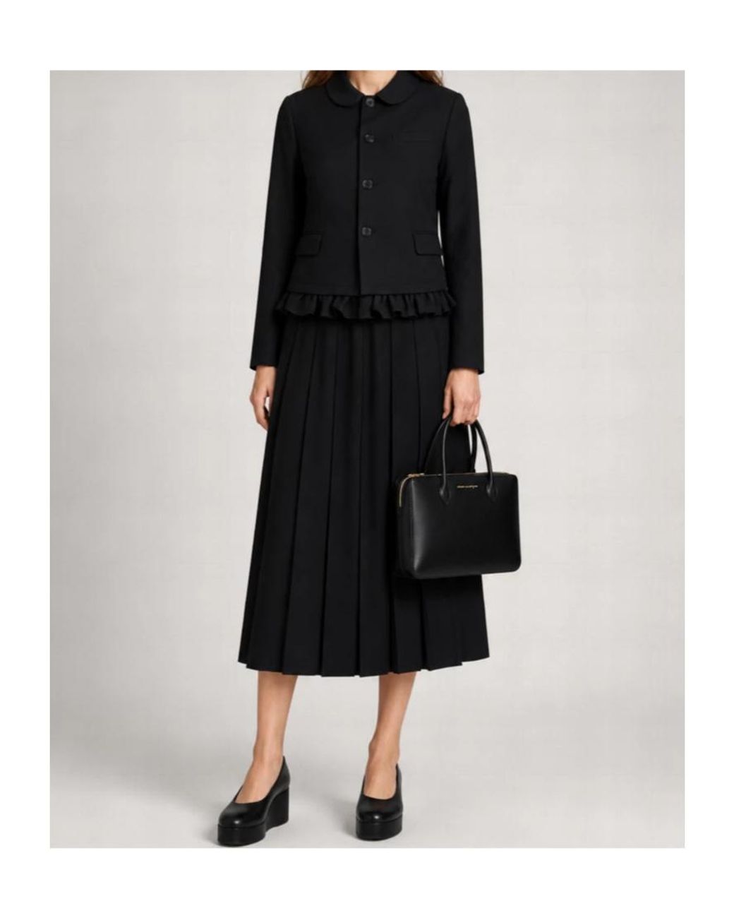 Comme des Garçons Black Comme Des Garçons Homme Plus Button-Up Jacket
