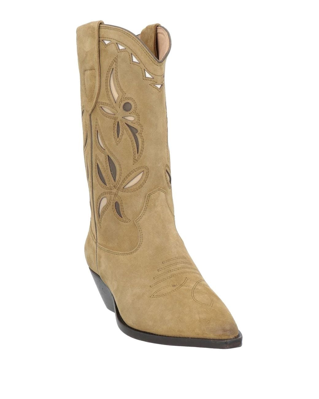 Isabel Marant Natural Colorful Leather Ankle Boots