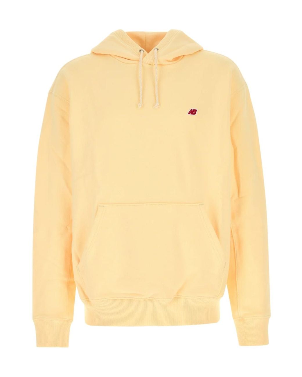 New Balance Yellow Core Hoodie for men