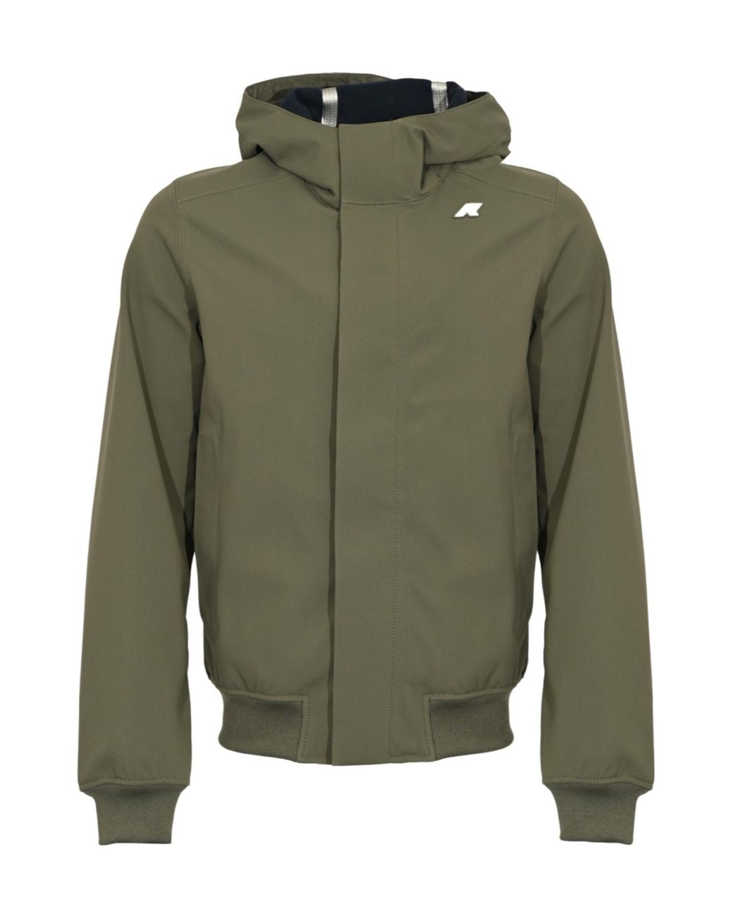 K-Way Green Joachim Bonded Jacket for men