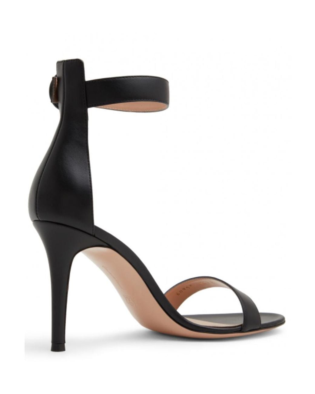 Gianvito Rossi Black High Heeled Sandals
