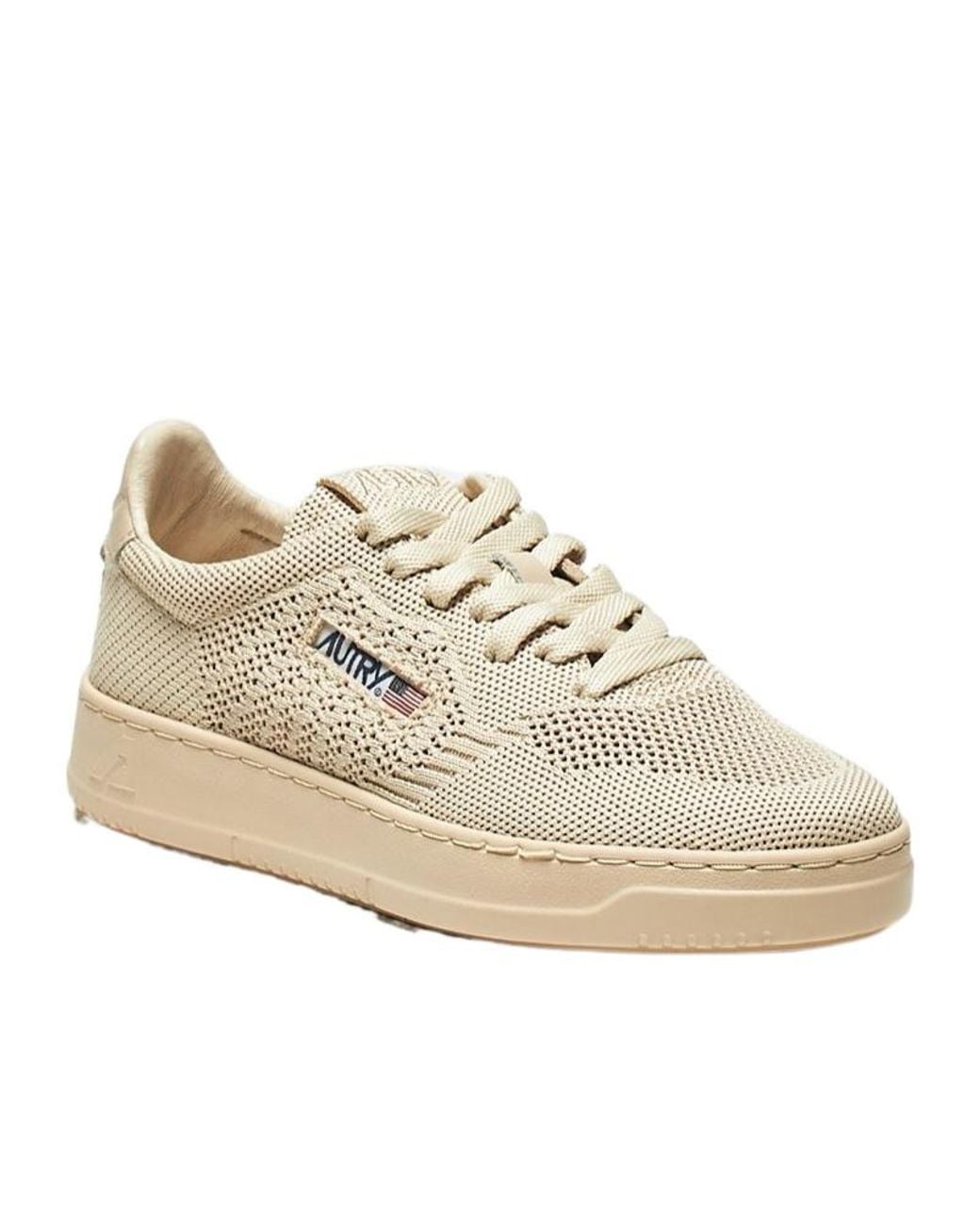 Autry Natural Easeknit Low-Top Sneakers