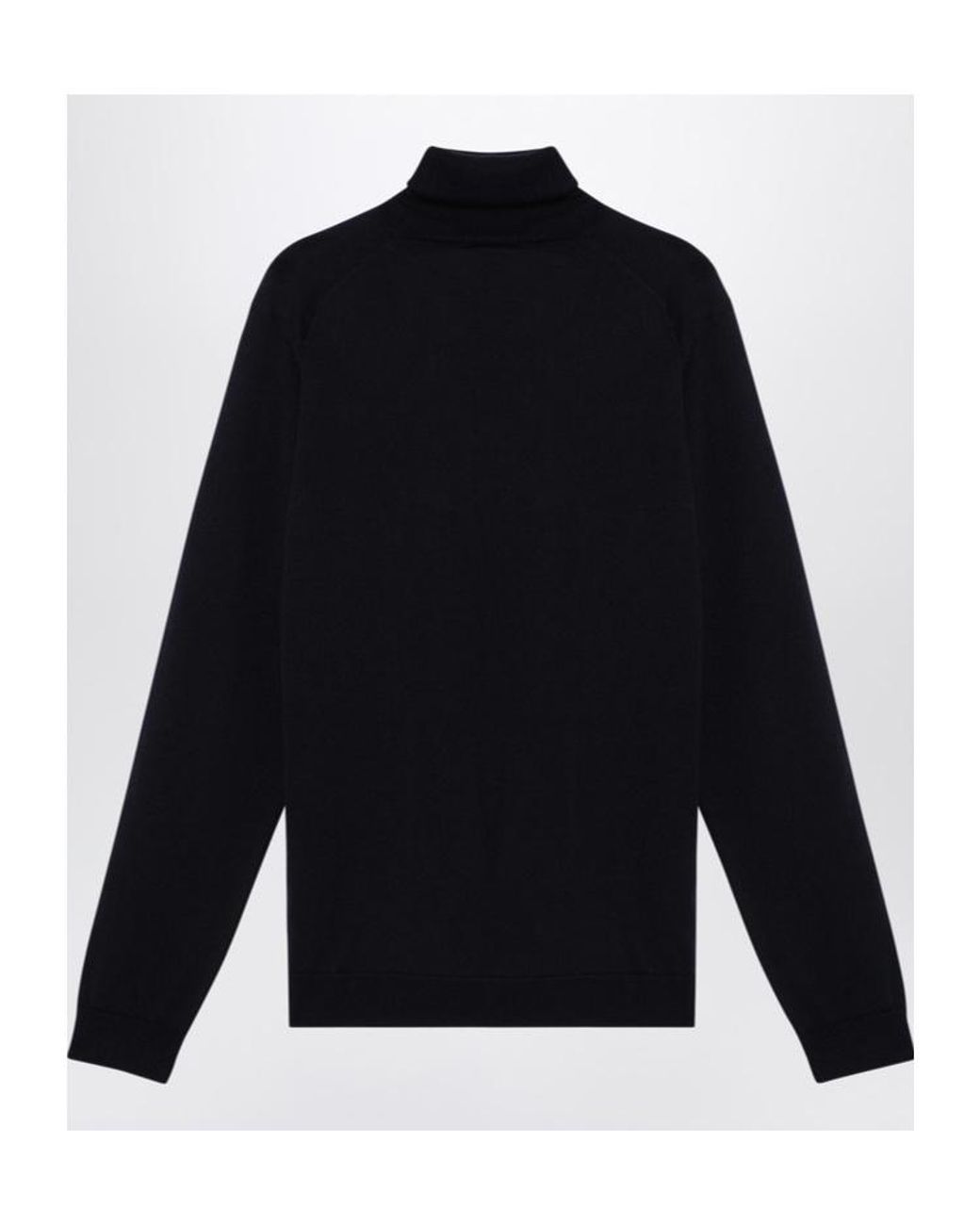 Roberto Collina Blue Turtleneck Knit Sweater for men