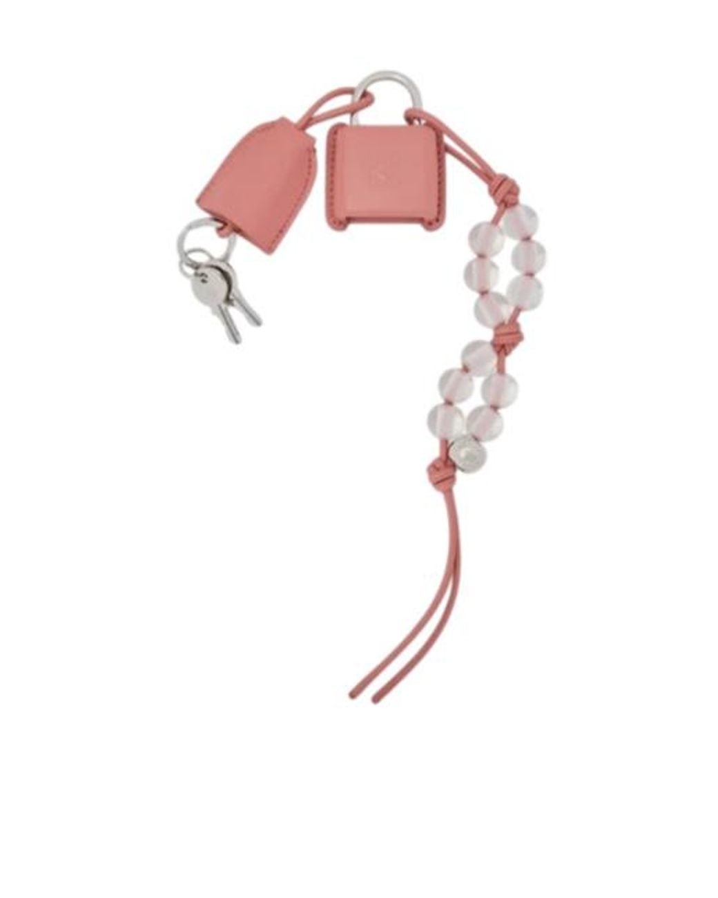 Loewe Pink Amazona Padlock Charm