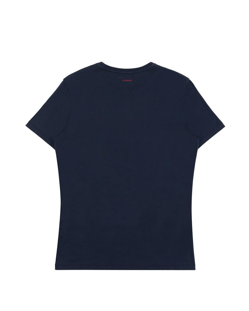 Iceberg Blue Printed T-Shirt for men