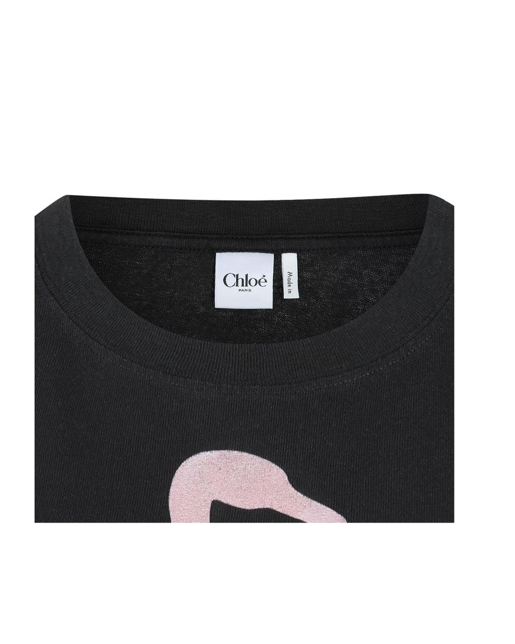 Chloé Black Oversize T-Shirt