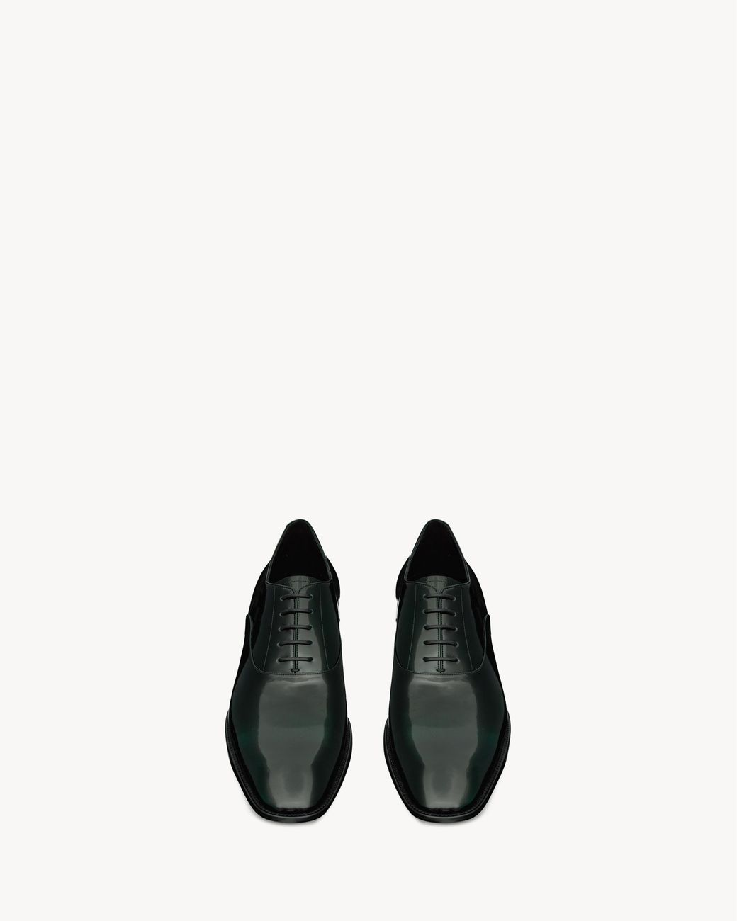 Saint Laurent Black Stanton Oxfords for men