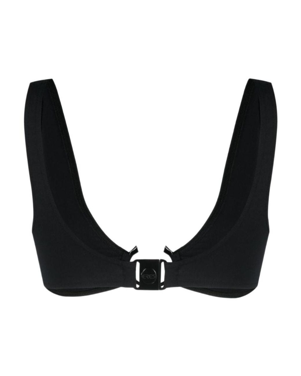Chloé Black Triangle Bikini Top