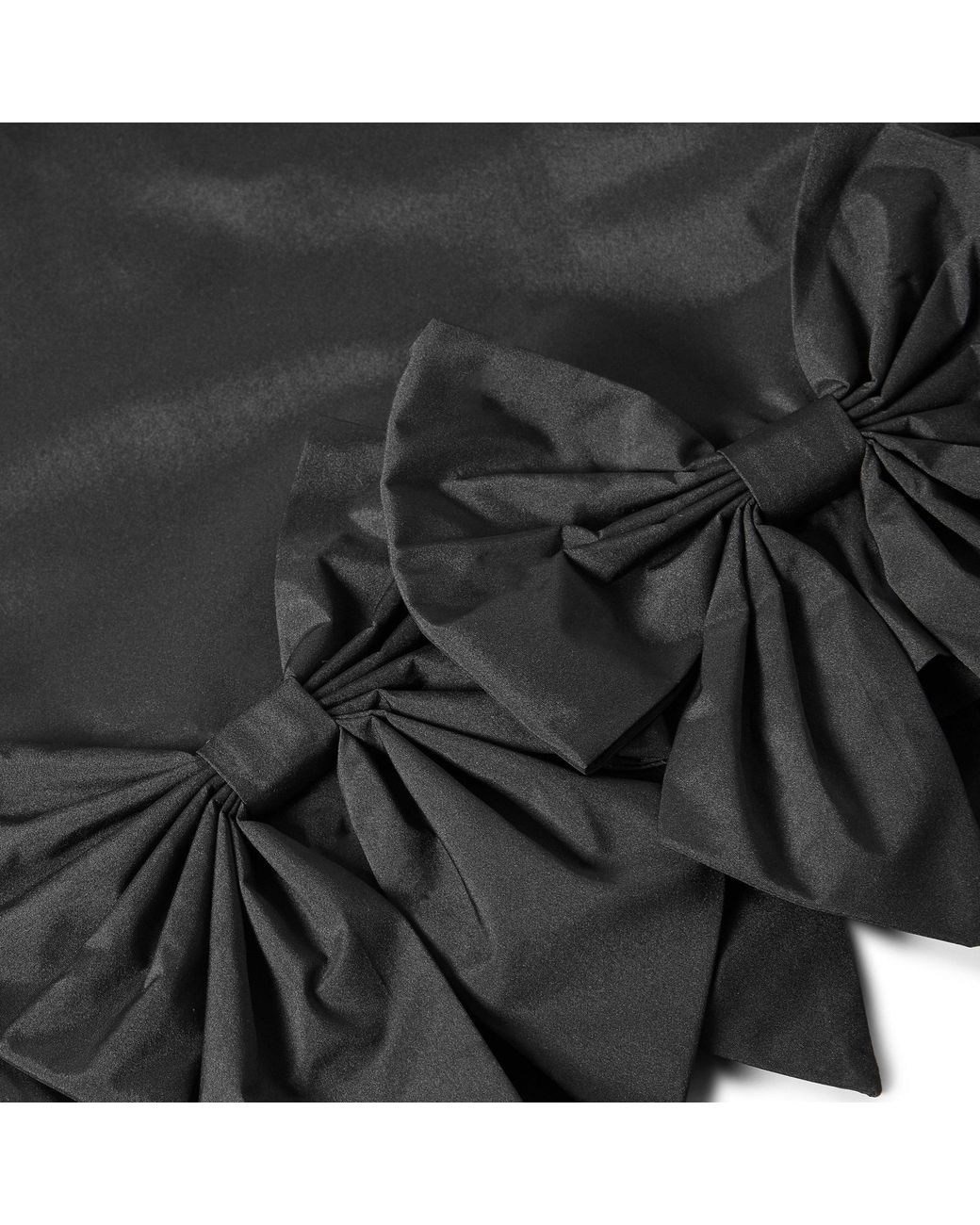 LoveShackFancy Black Kennedi Mini Dress