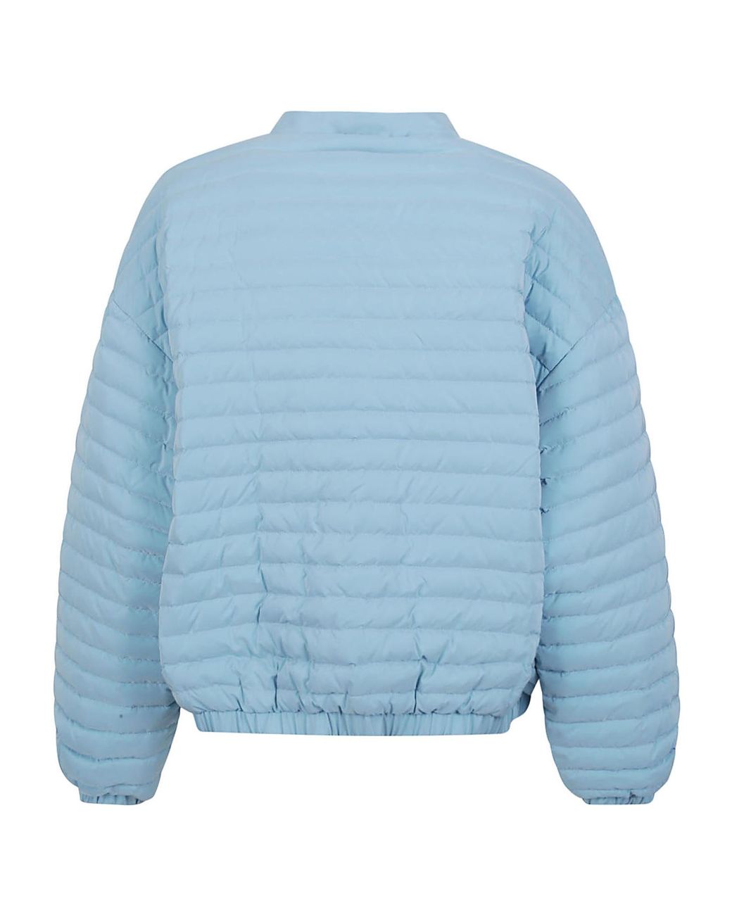 Moorer Blue Long-Sleeved Down Jacket