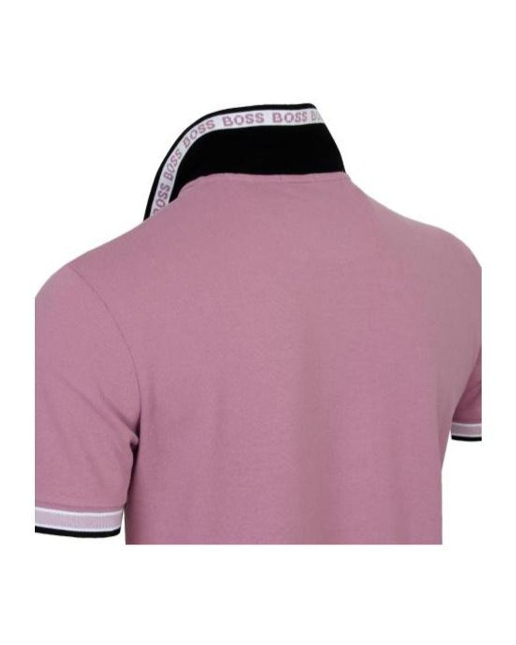 Boss Purple Paddy Polo Shirt for men