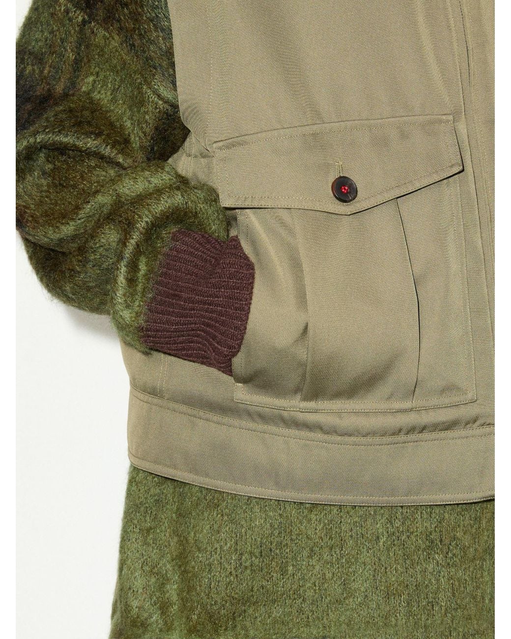 MAX&Co. Green Hooded Gabardine Gilet