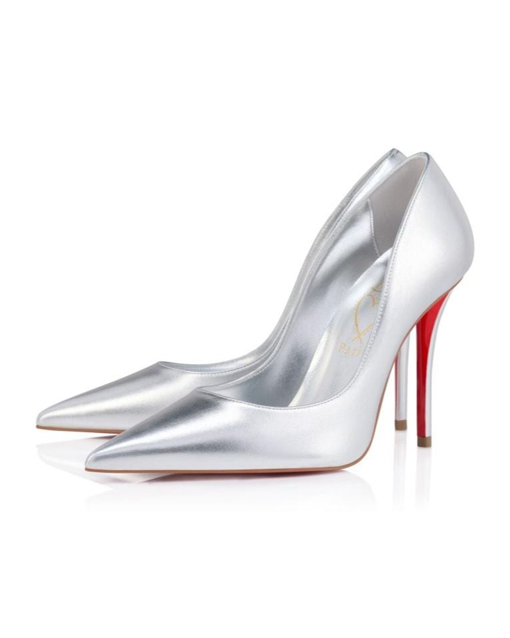 Christian Louboutin White Miss Z Pumps