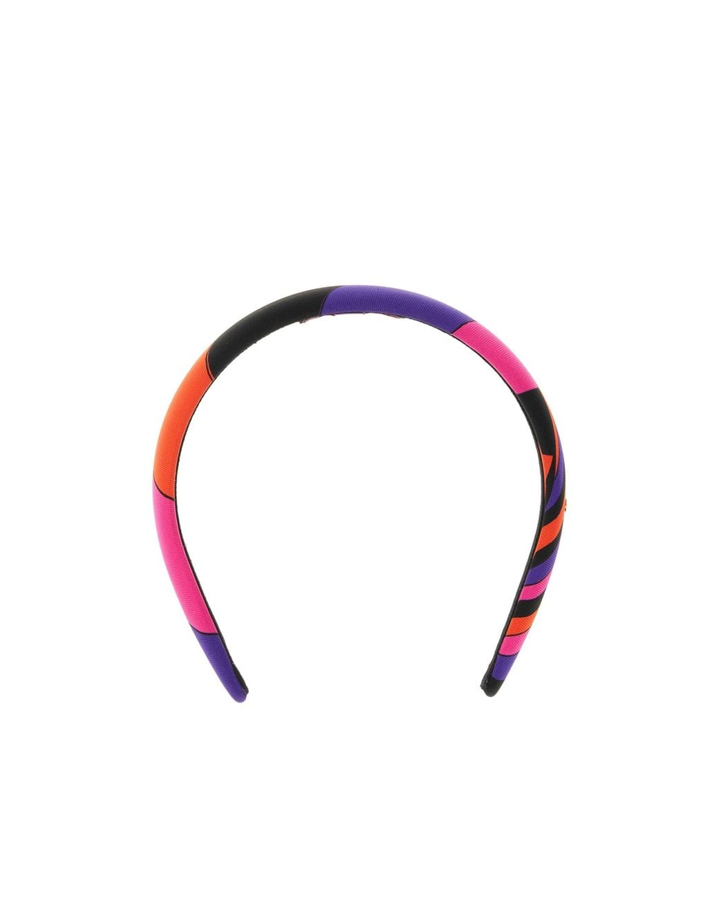 Emilio Pucci Multicolor Printed Hair Accessories