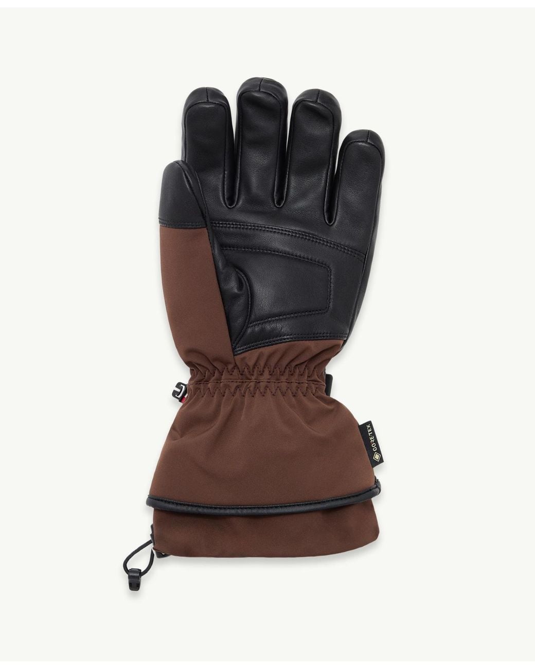 Moncler Brown Padded Gloves for men