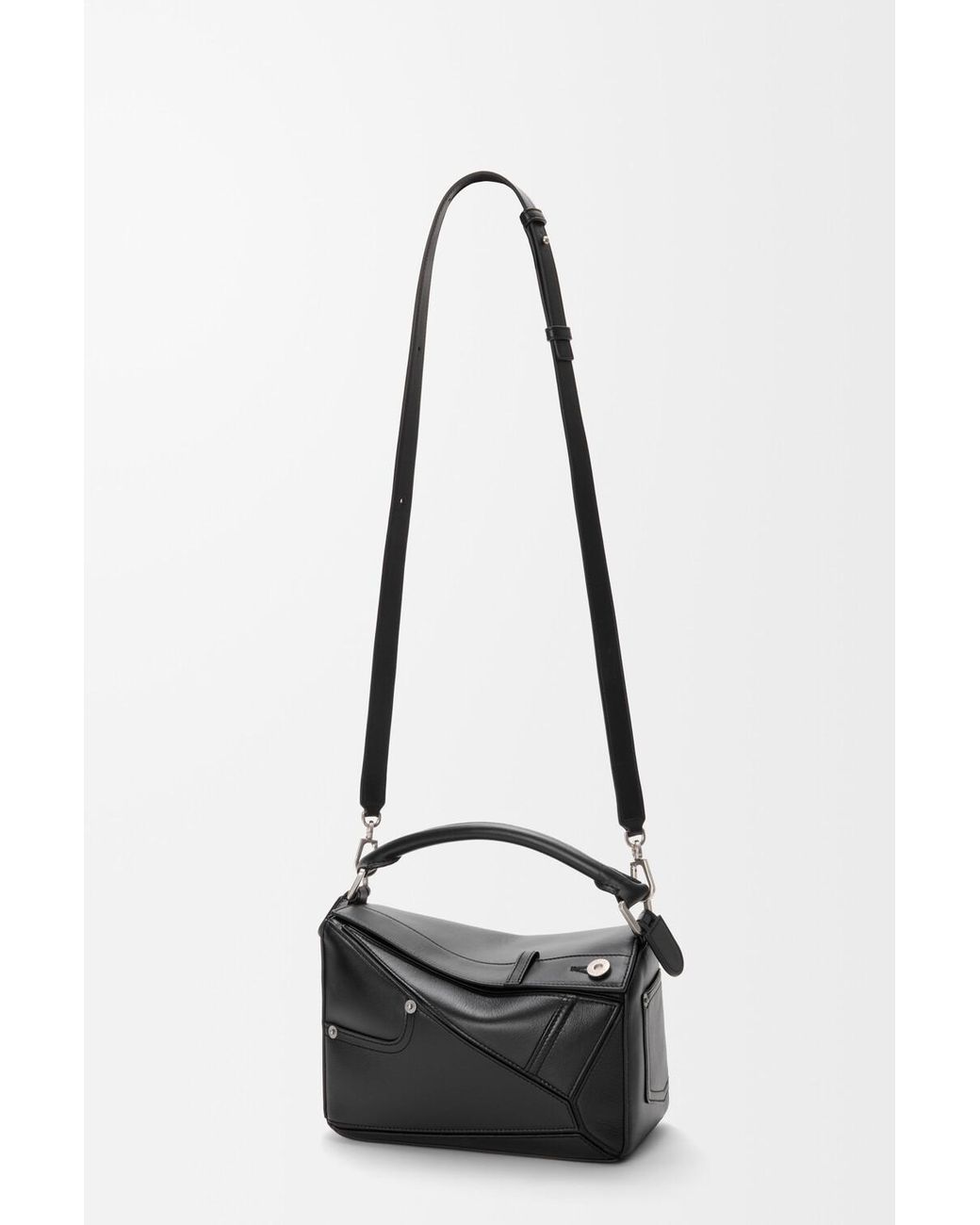 Loewe Black Small Puzzle Bag