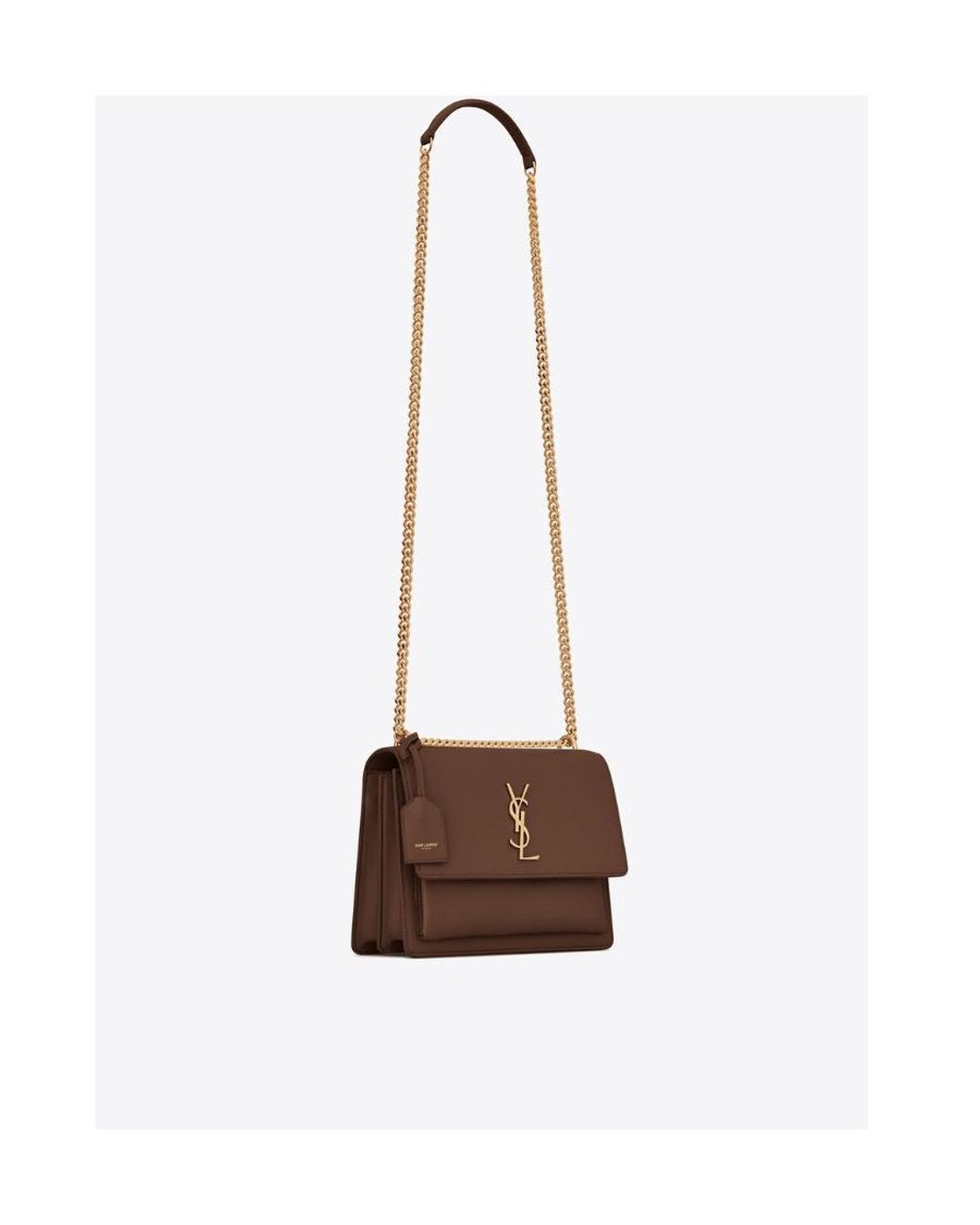 Saint Laurent White Medium Sunset