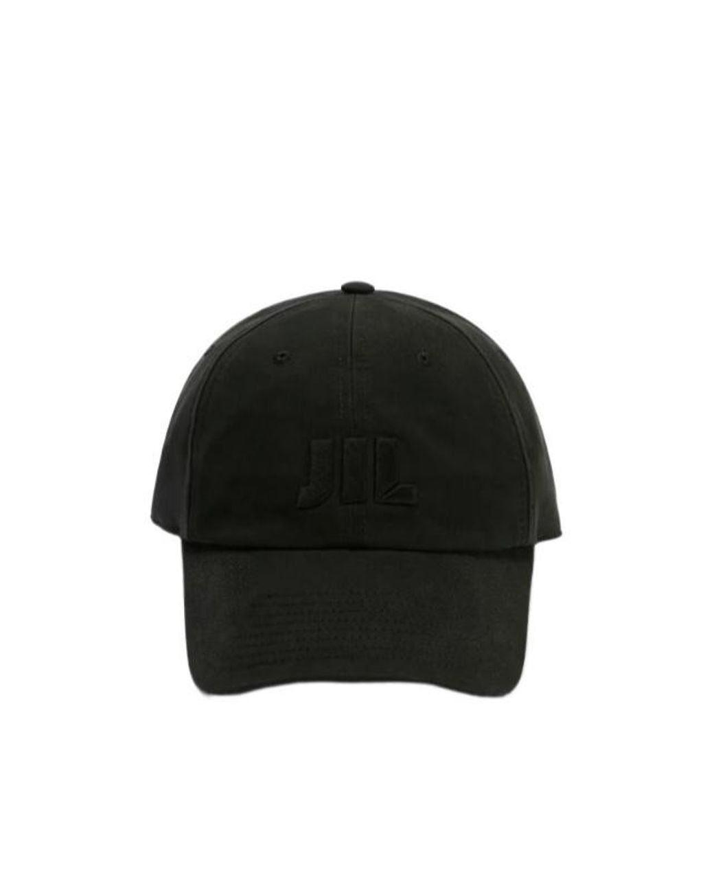 Jil Sander Black Cap 130 Logo Baseball Hat for men