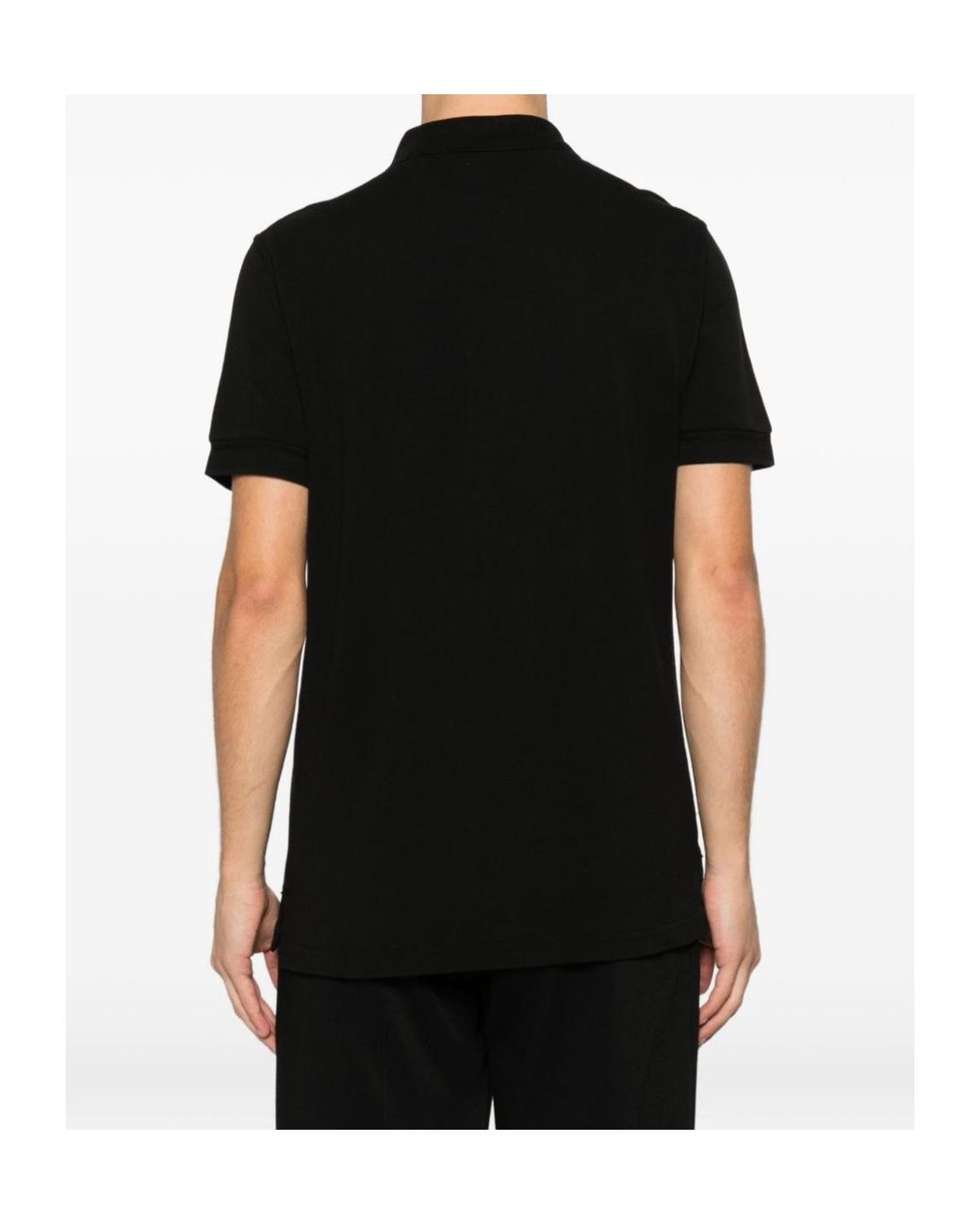 Tom Ford Black Short-Sleeved Polo Shirt for men