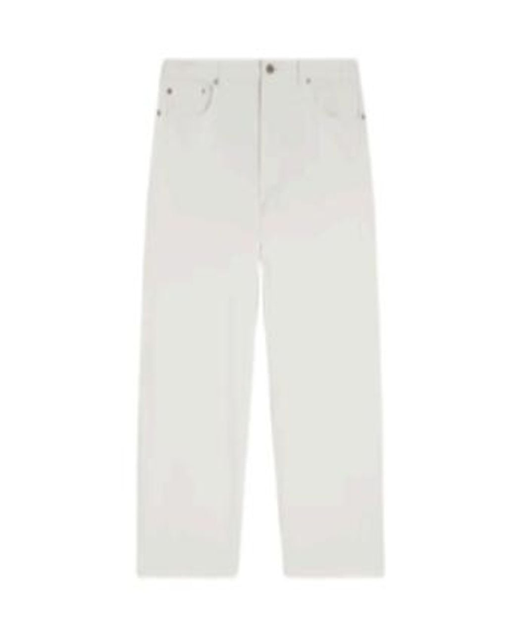 Phoebe Philo White Low-Rise Jeans