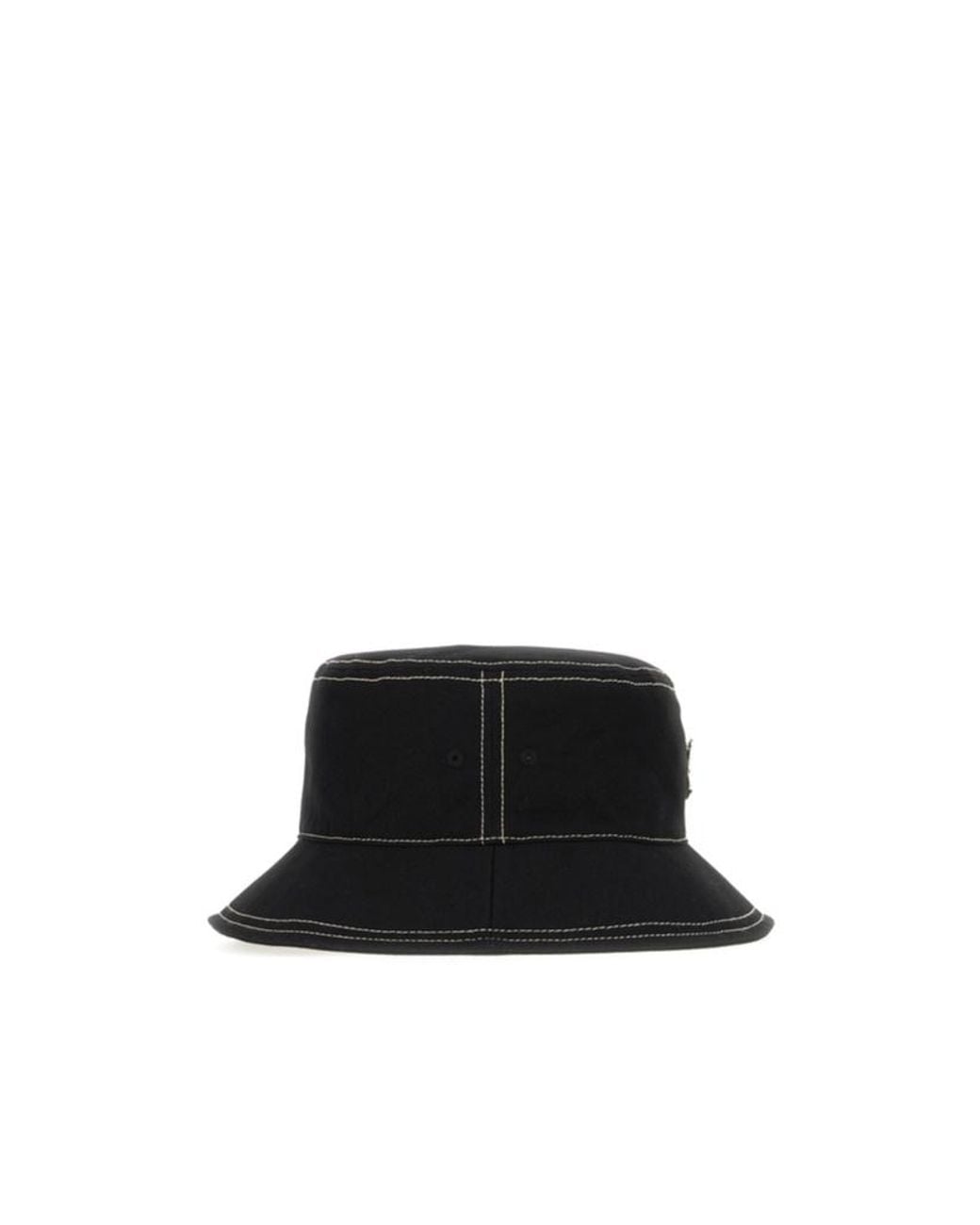Vivienne Westwood Black Orb Contrast-Stitch Bucket Hat for men