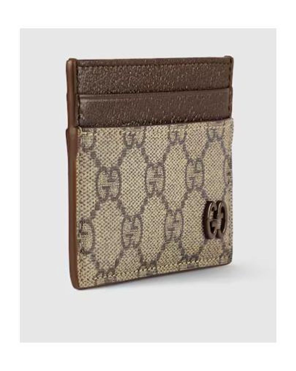 Gucci Multicolor Gg Monogram Card Holder Wallet for men