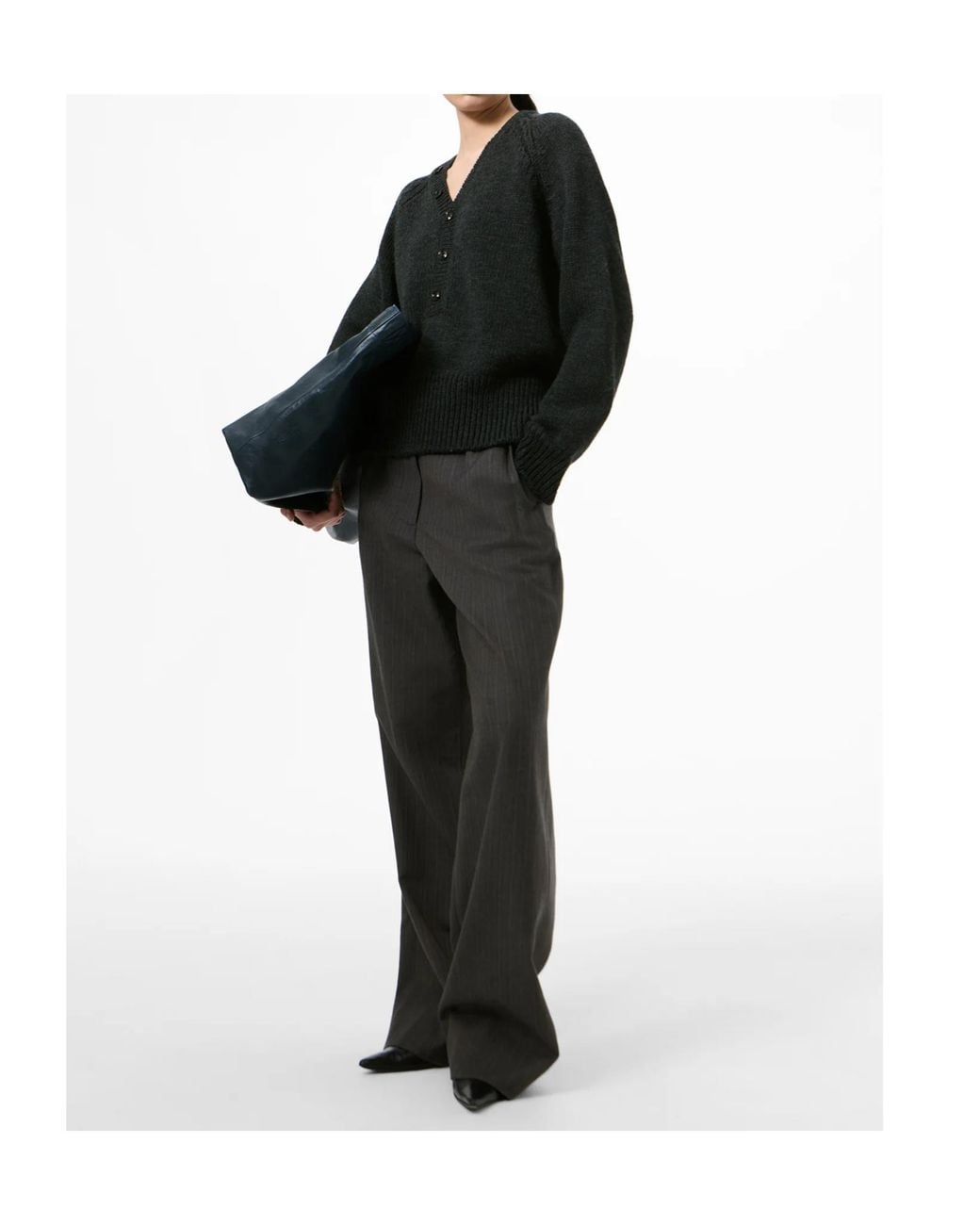 Our Legacy Black Country Henley Cardigan