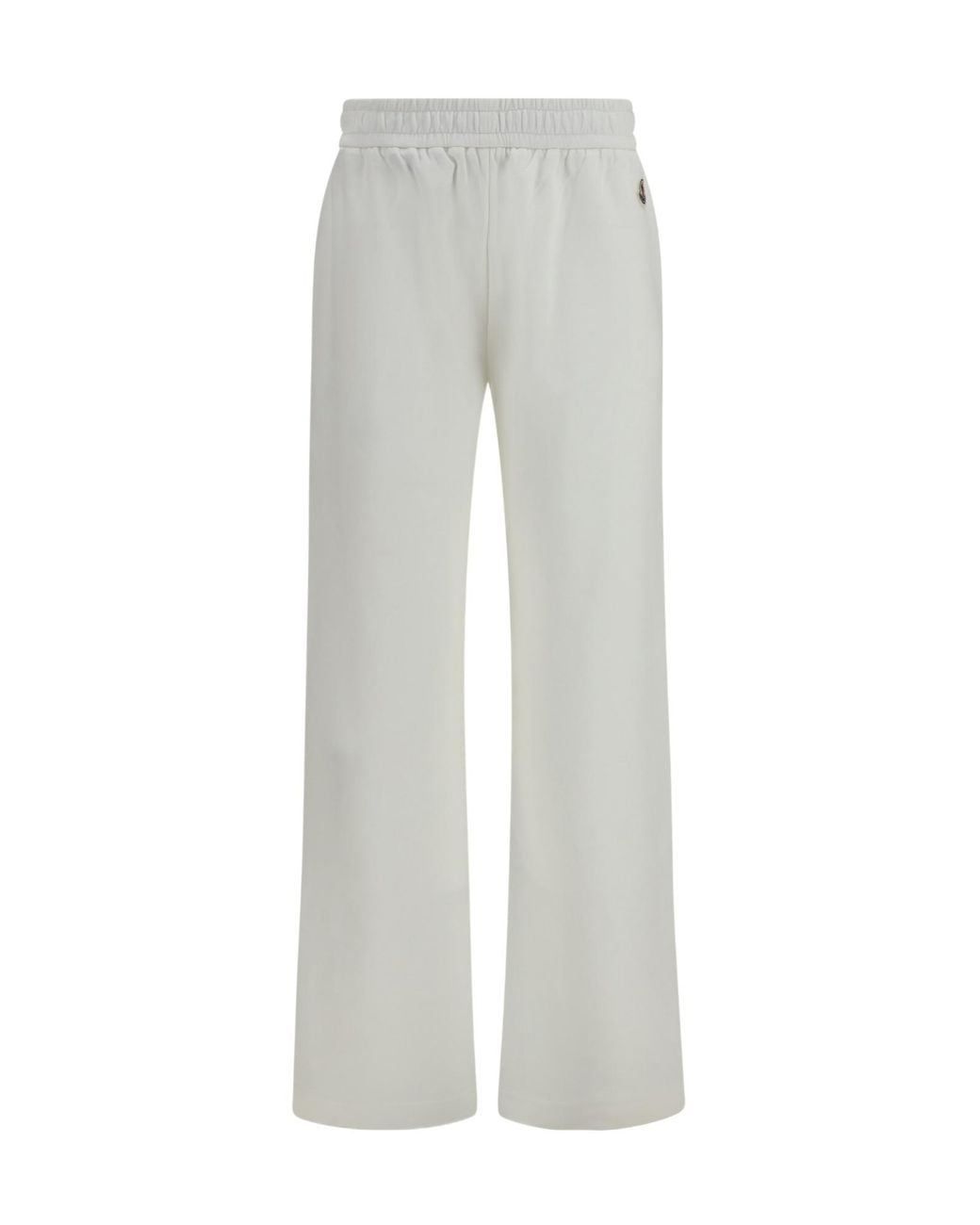 Moncler Gray Logo-Appliqué Pants