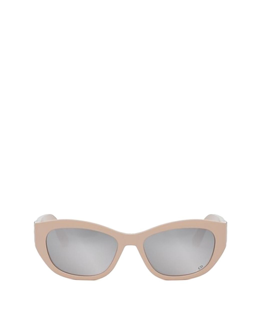 Dior White Eyewear Butterfly Frame Sunglasses