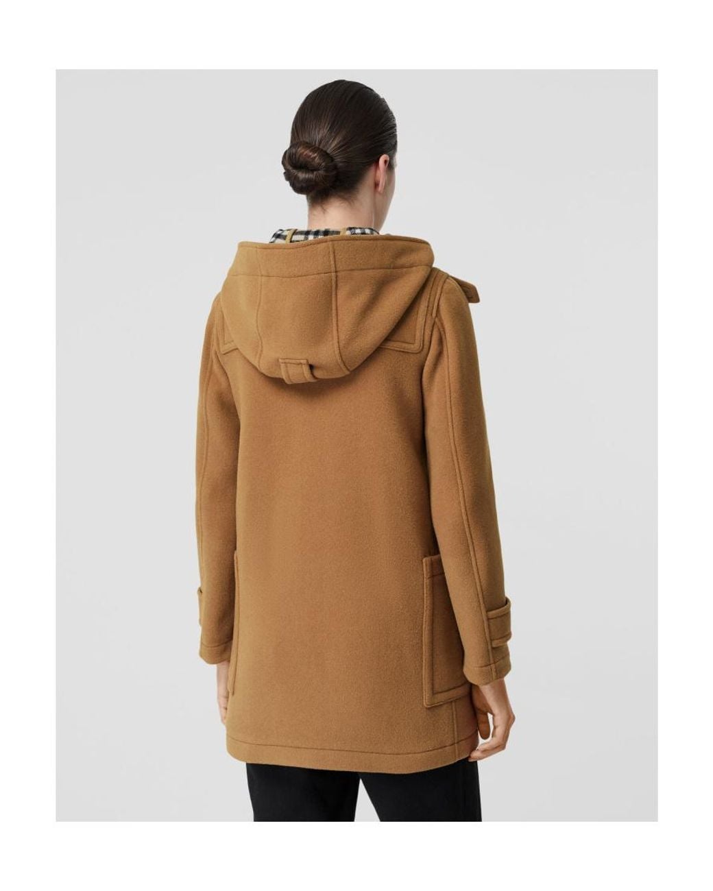 Burberry Natural Wool-Blended Coat