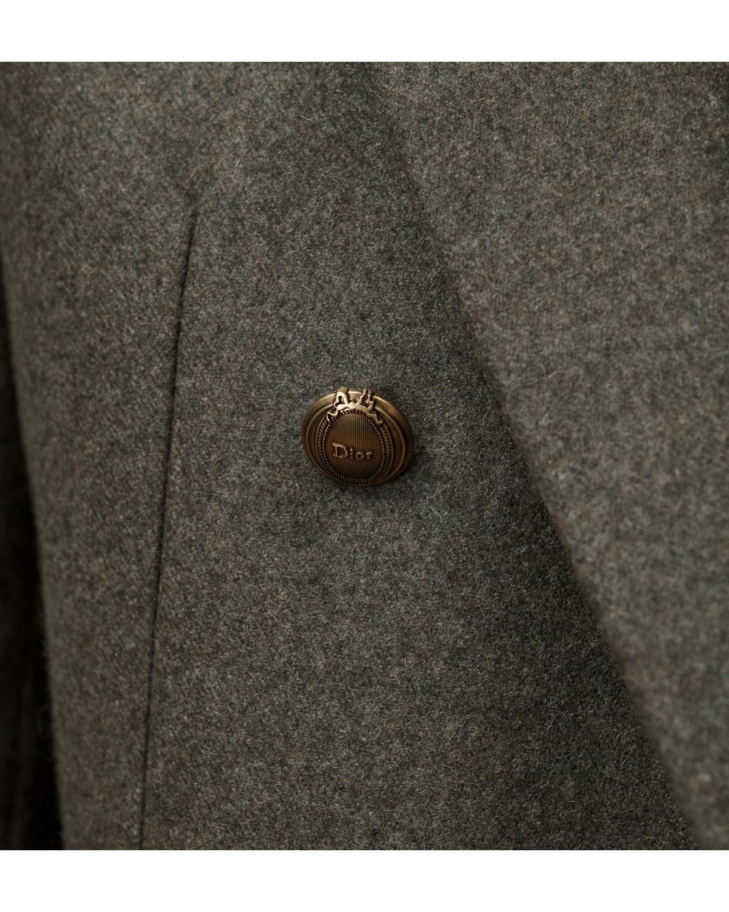 Dior Green Double-Breasted Blazer for men