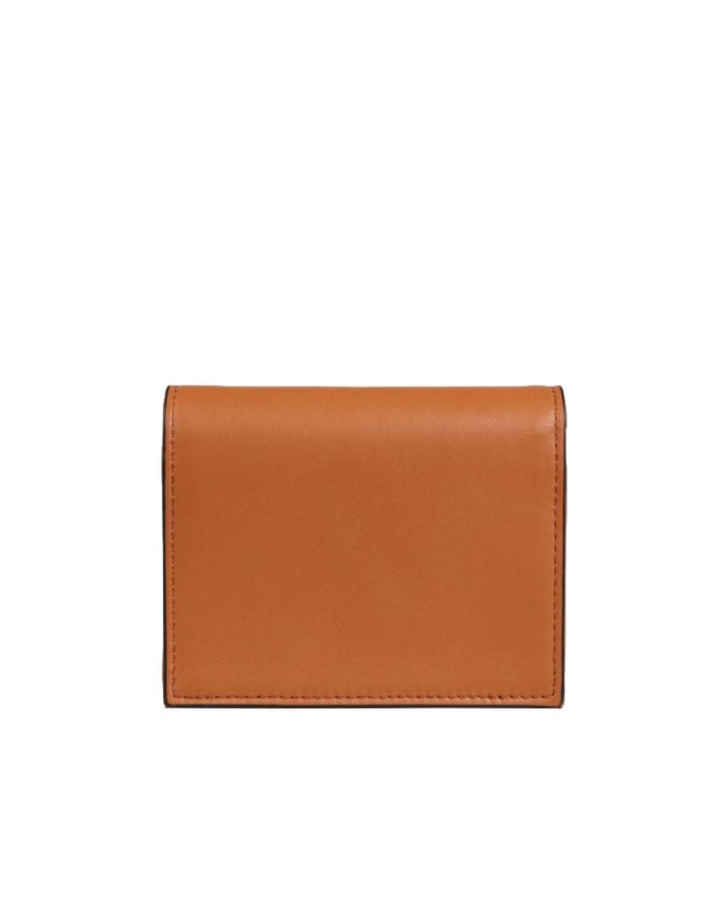Etro Brown Logo Plaque Bi-Fold Wallet