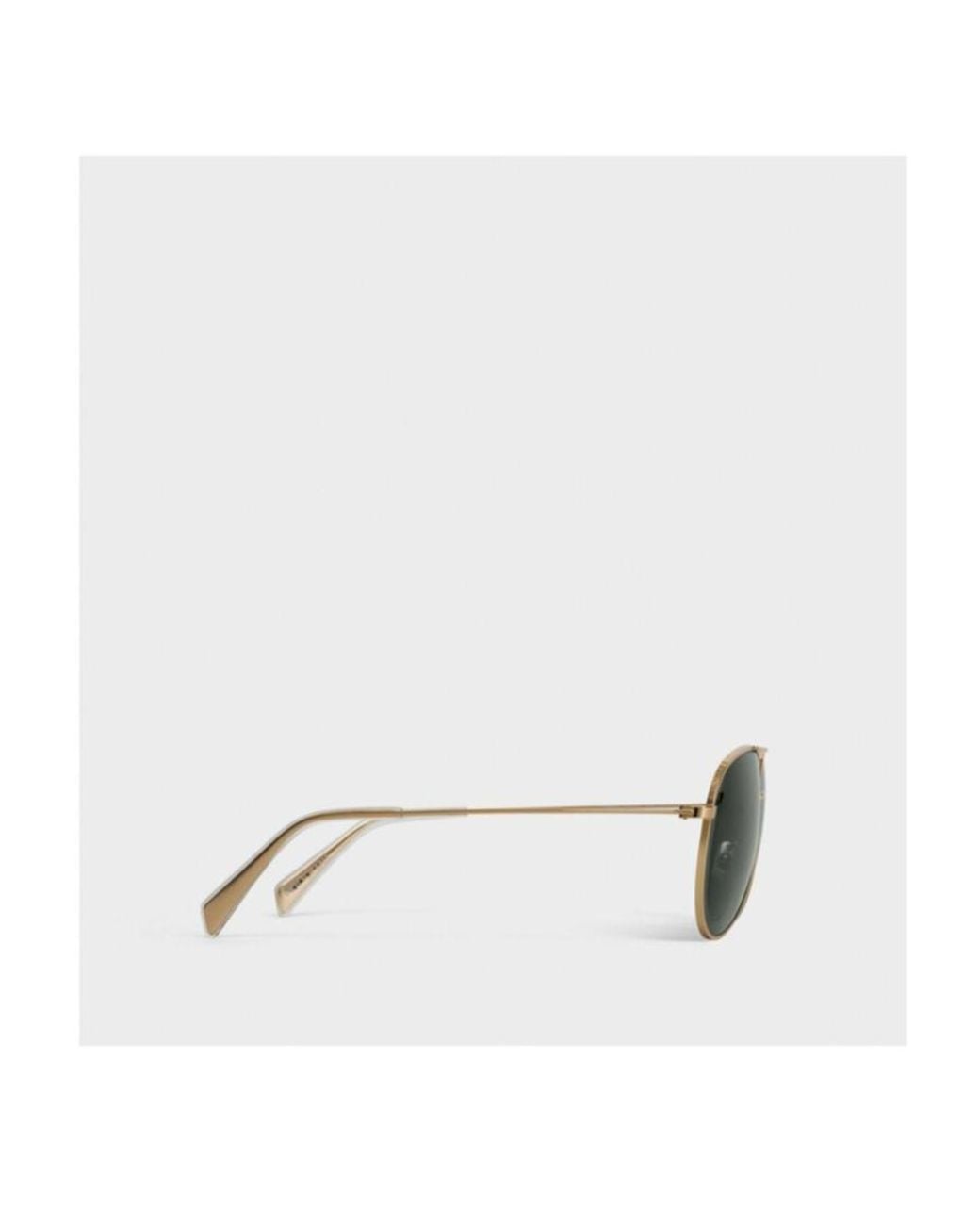 Céline Green Metal Frame 02 Sunglasses