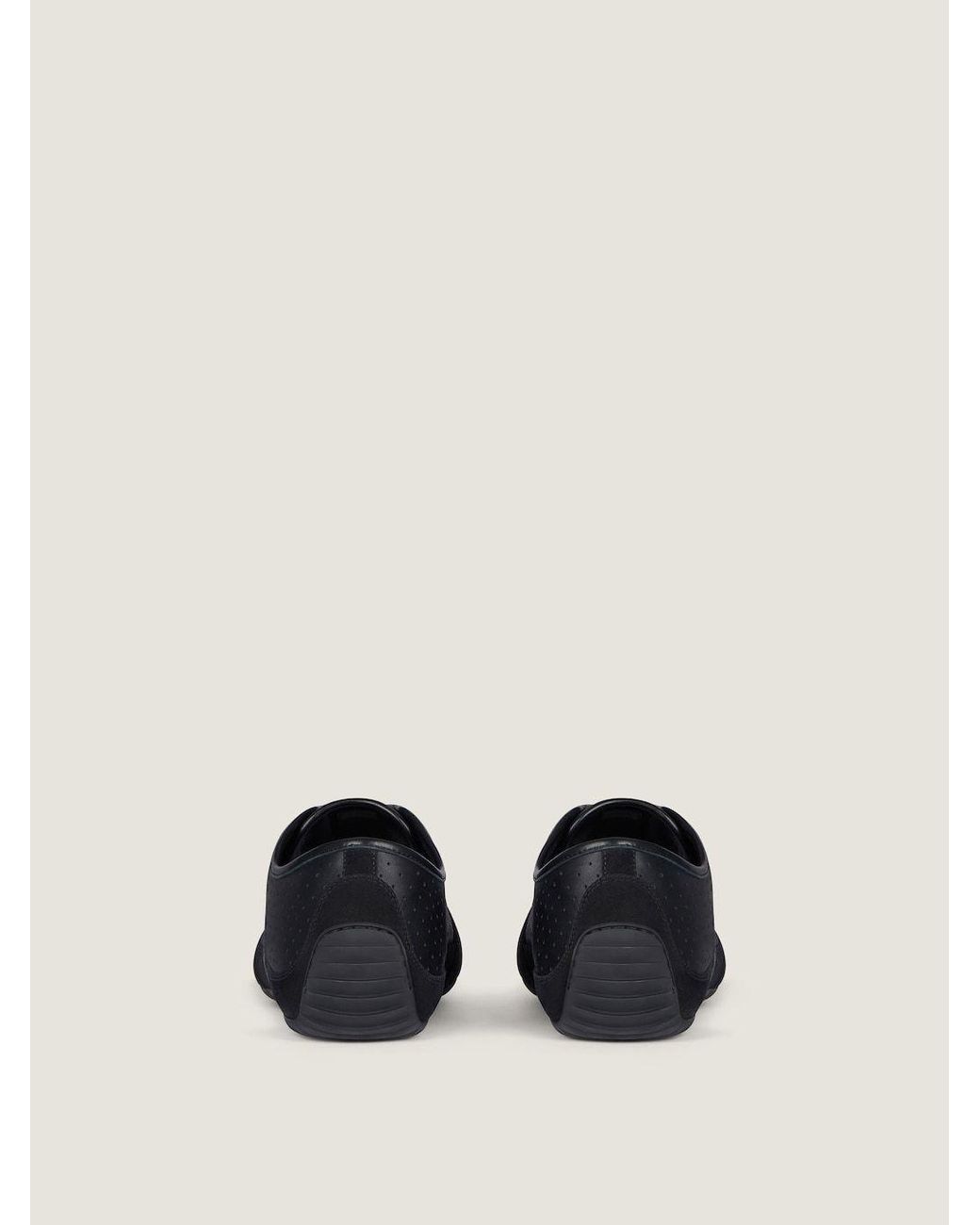 Givenchy Black Perforated Slim Sneakers for men