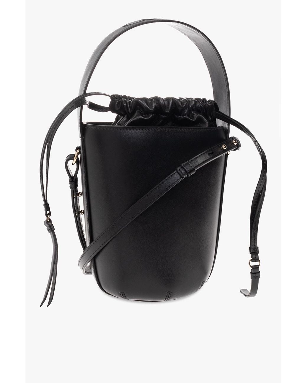 Chloé Black Chloé Drawstring Bucket Bag