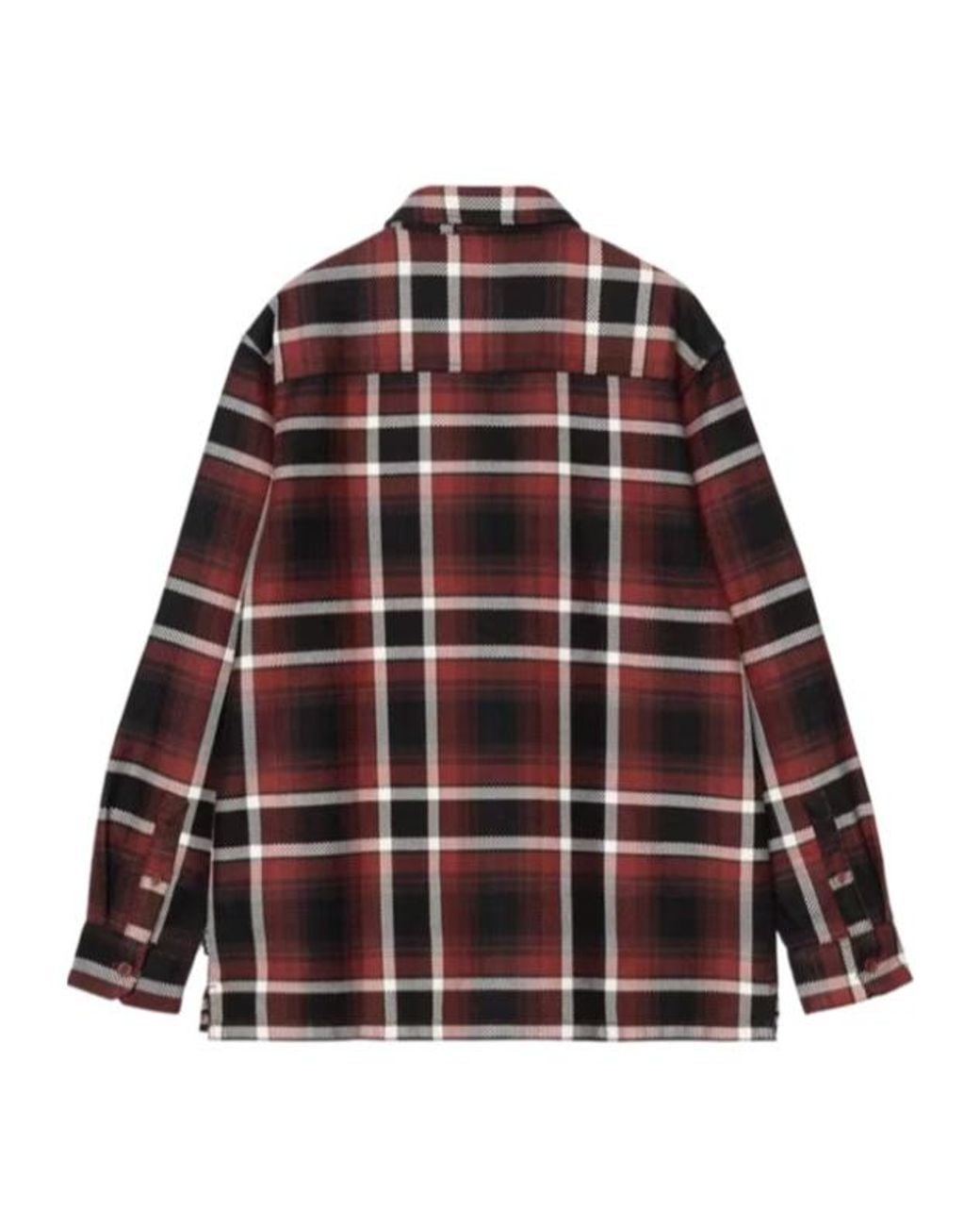 Carhartt Red Plaid Patch-Pocket Shirt for men