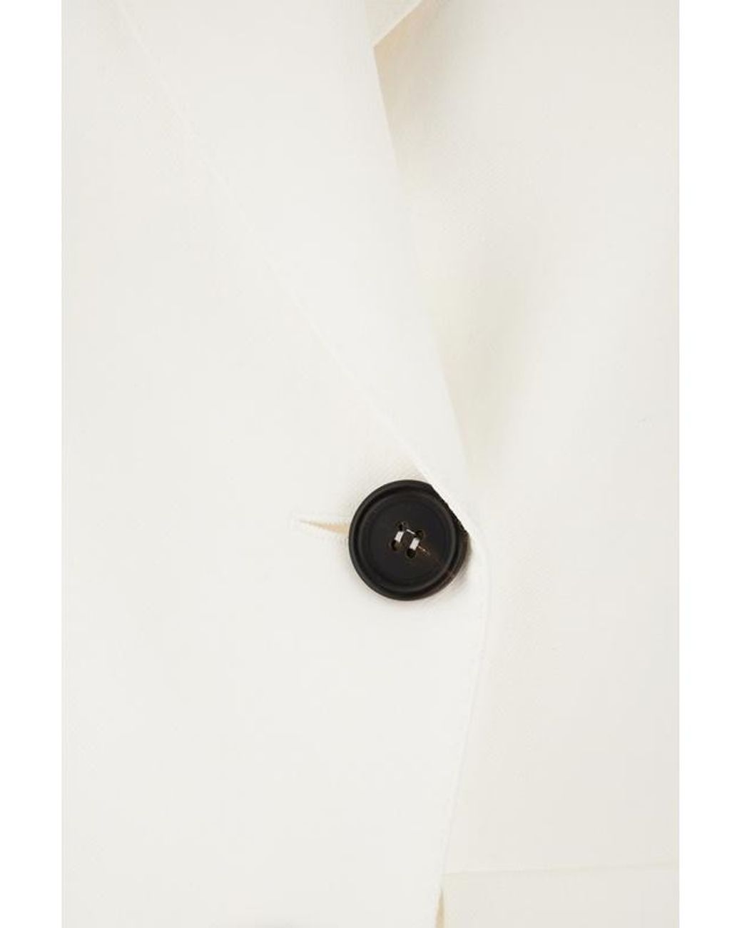 Brunello Cucinelli White Double Breasted Blazer