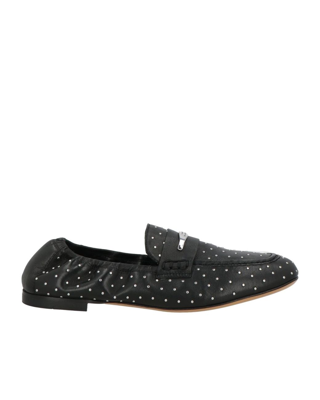 Isabel Marant Black Plain Colour Loafers