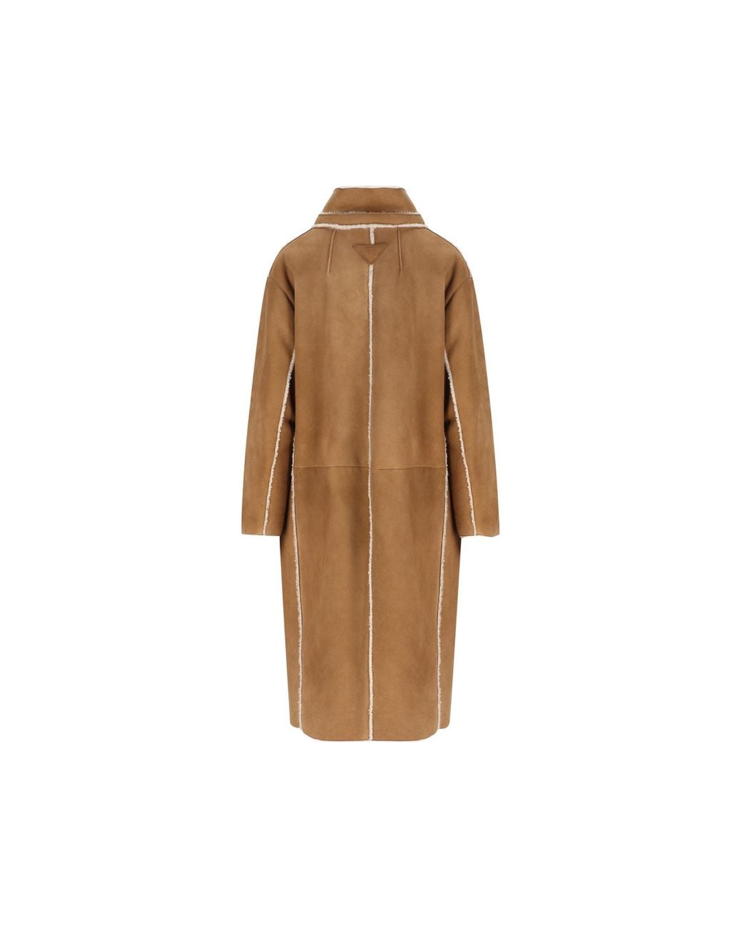 Prada Brown Shearling Coat