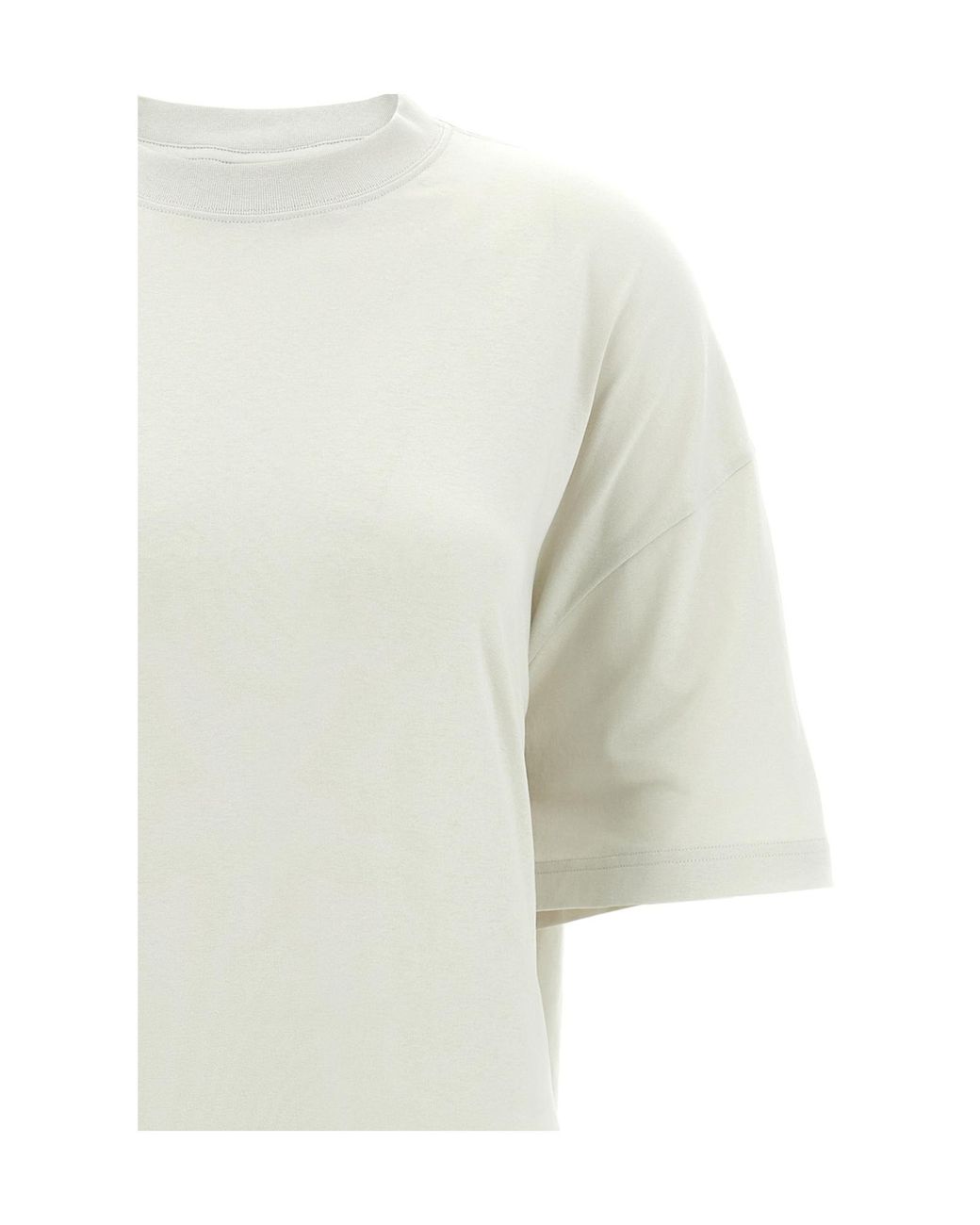 Balenciaga White Dirty Effect Semi Fitted Dress
