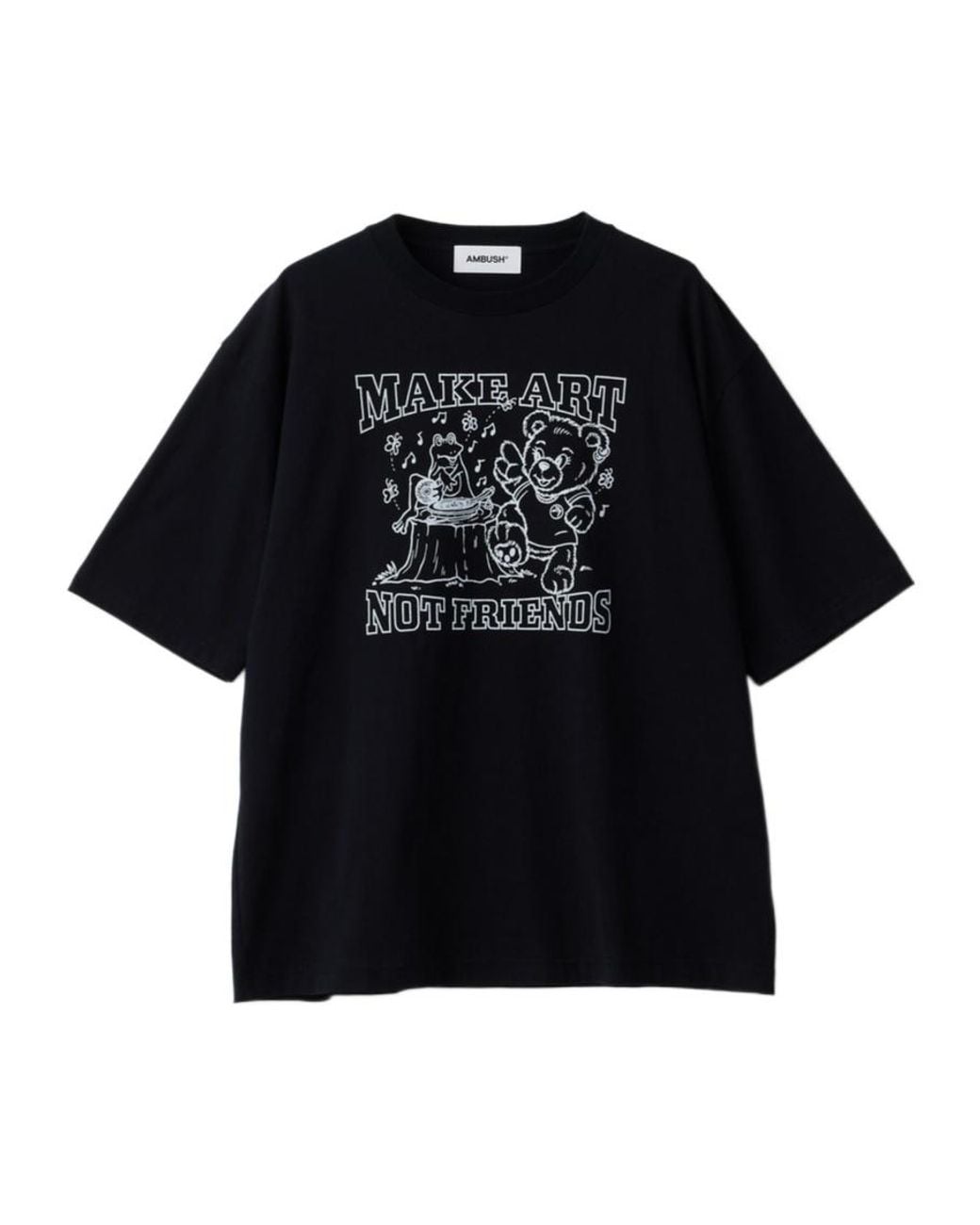 Ambush Black Make Art T-Shirt for men